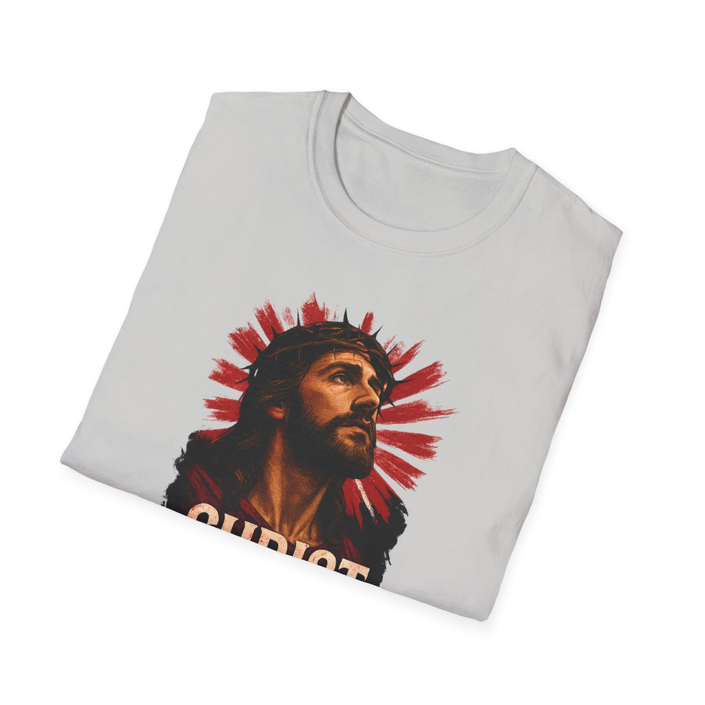 Christ is King Unisex Softstyle T-Shirt Alt Design