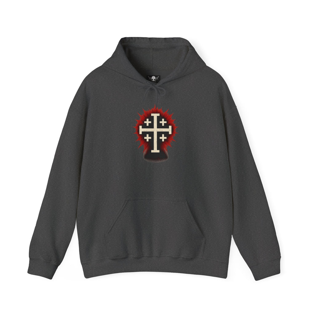Crucifix Cross Hoodie, Cross Sweatshirt