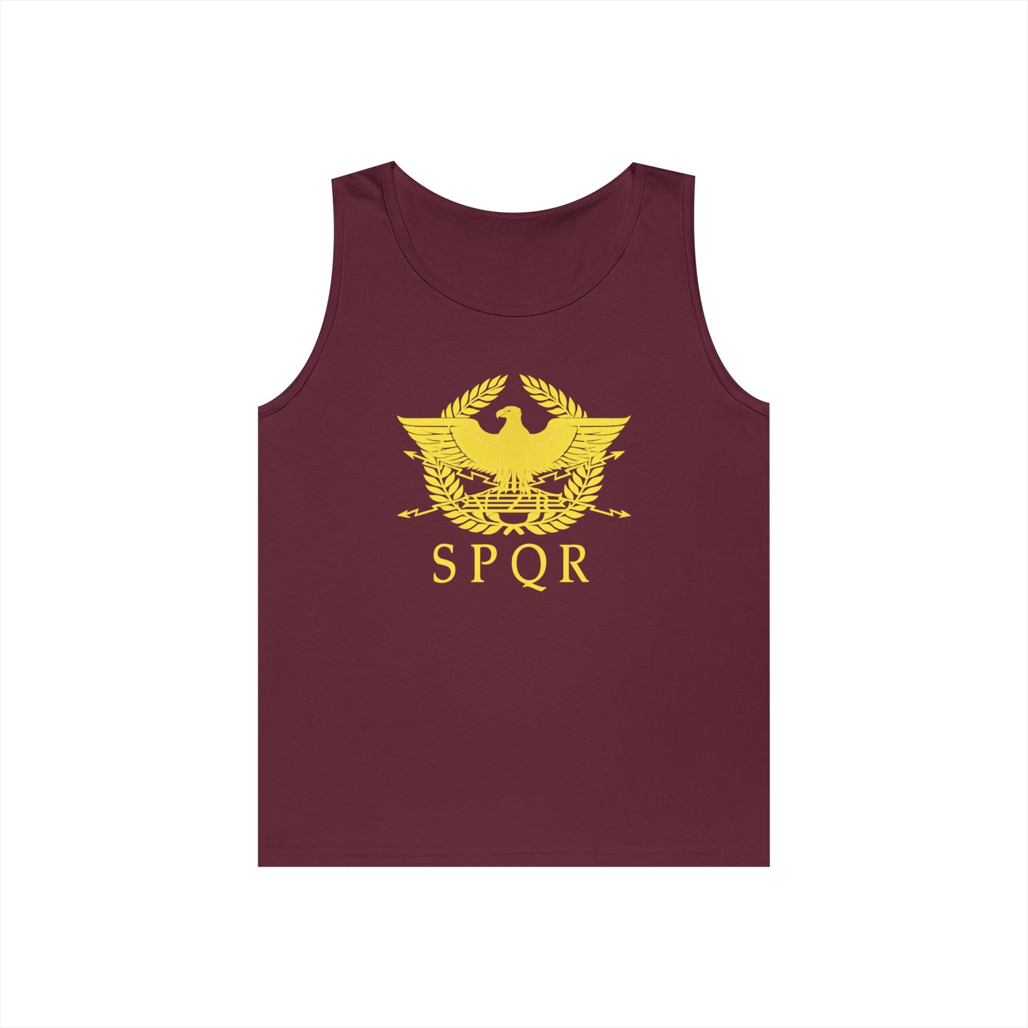 Roman Eagle SPQR Unisex Heavy Cotton Tank Top