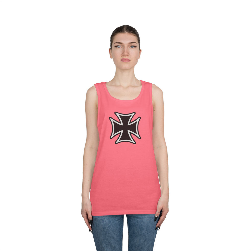 Teutonic Cross Heavy Cotton Tank Top
