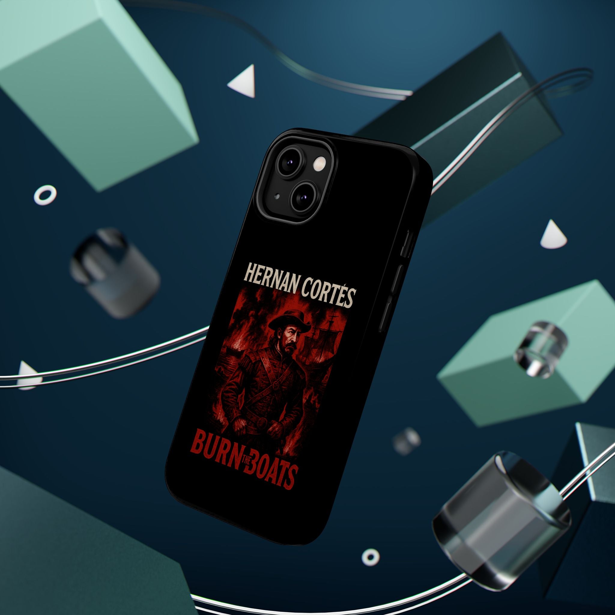 Hernan Cortes Impact-Resistant Magnetic Phone Case