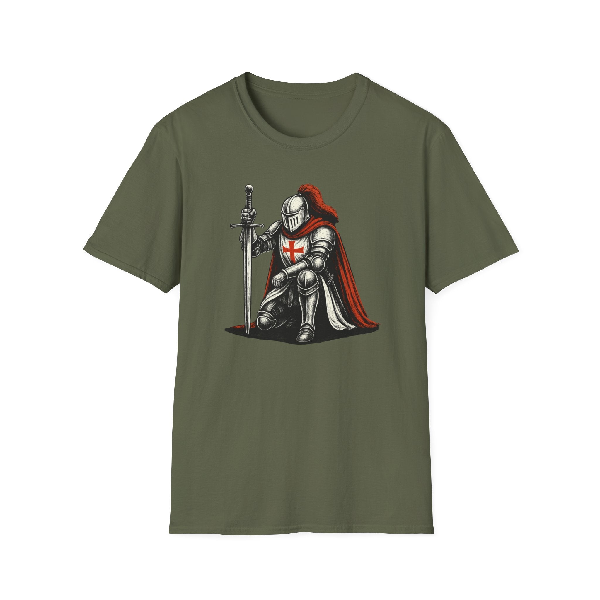 Crusader Knight Softstyle T-Shirt
