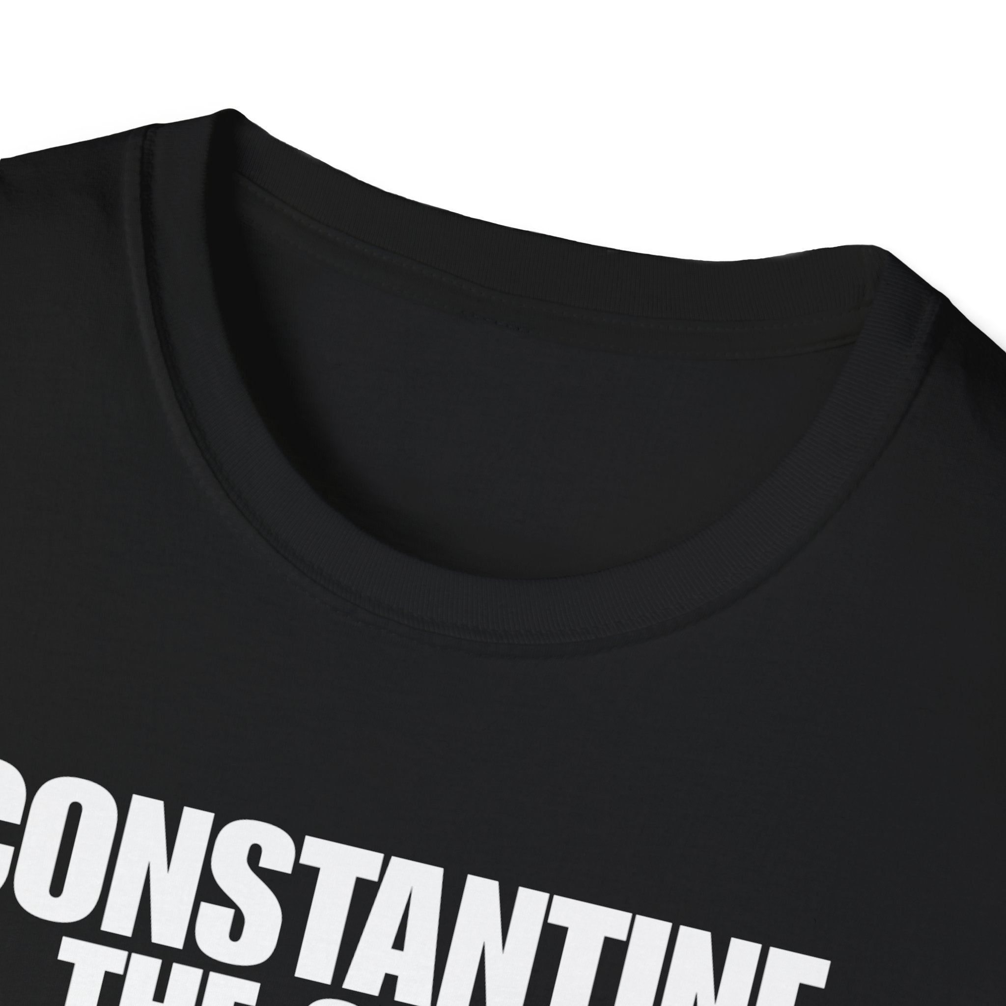 Constantine the Great White Design Unisex Softstyle T-Shirt