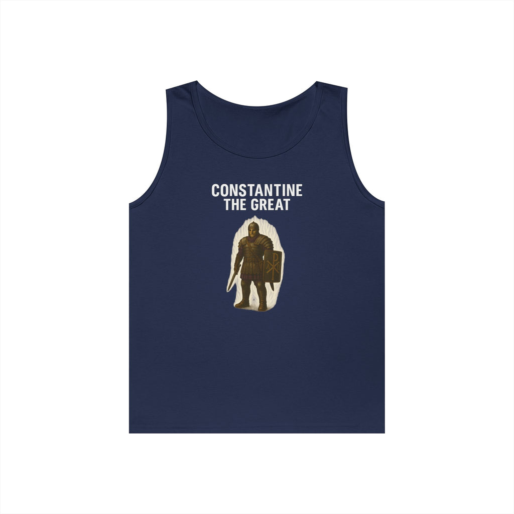 Constantine the Great Alt Design Heavy Cotton Tank Top