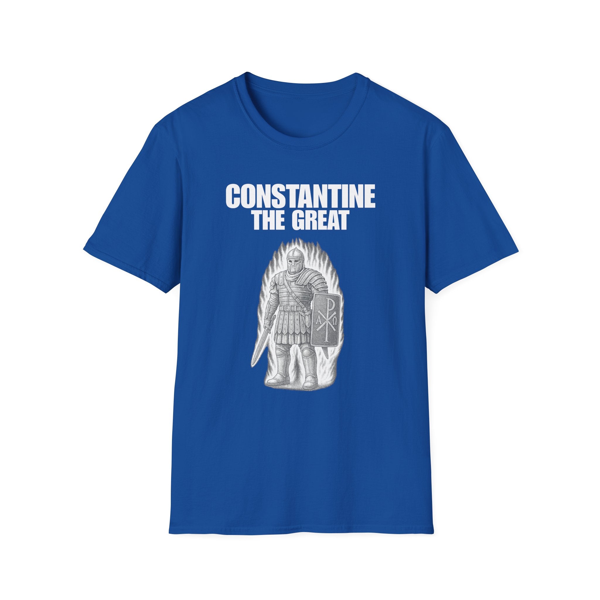 Constantine the Great White Design Unisex Softstyle T-Shirt