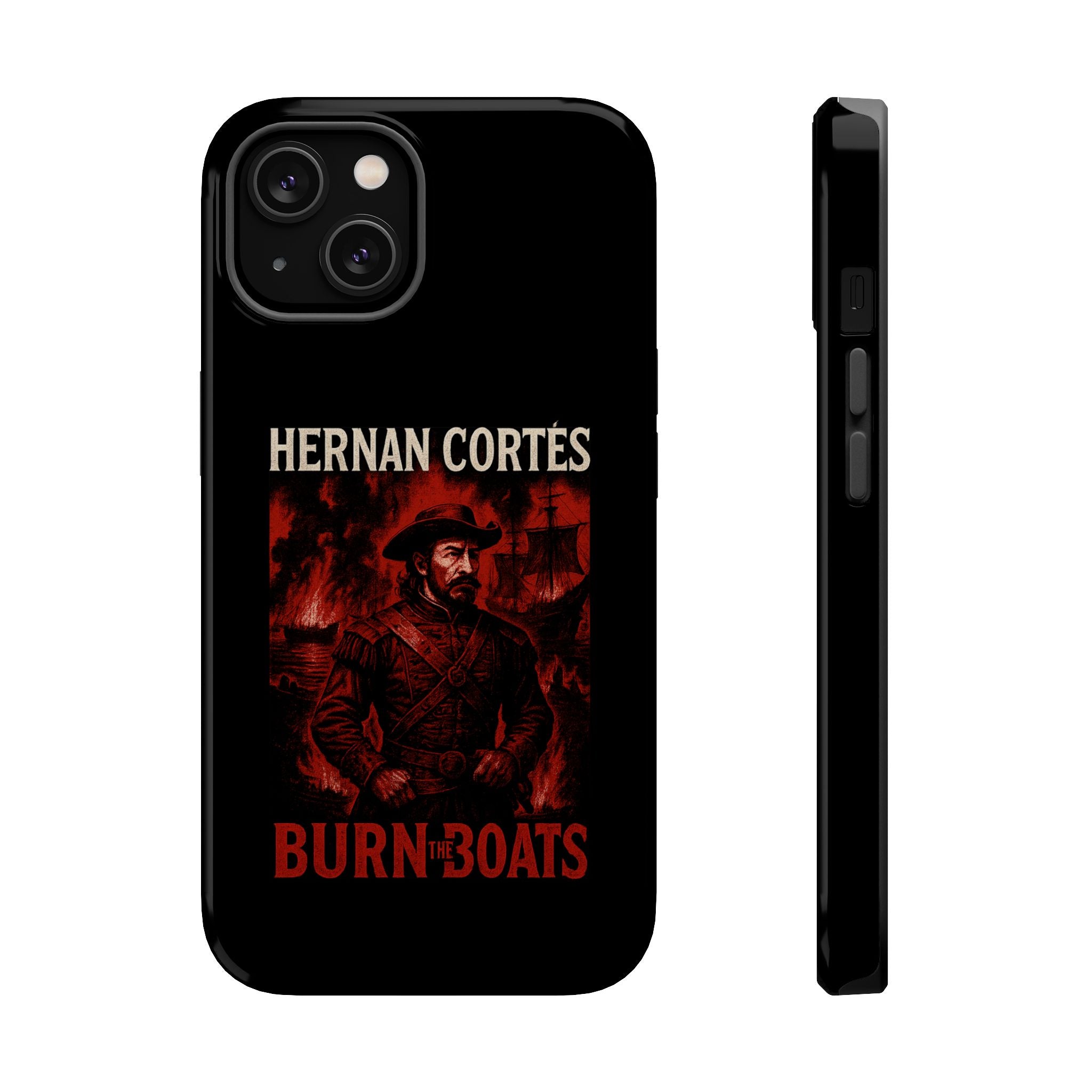 Hernan Cortes Impact-Resistant Magnetic Phone Case
