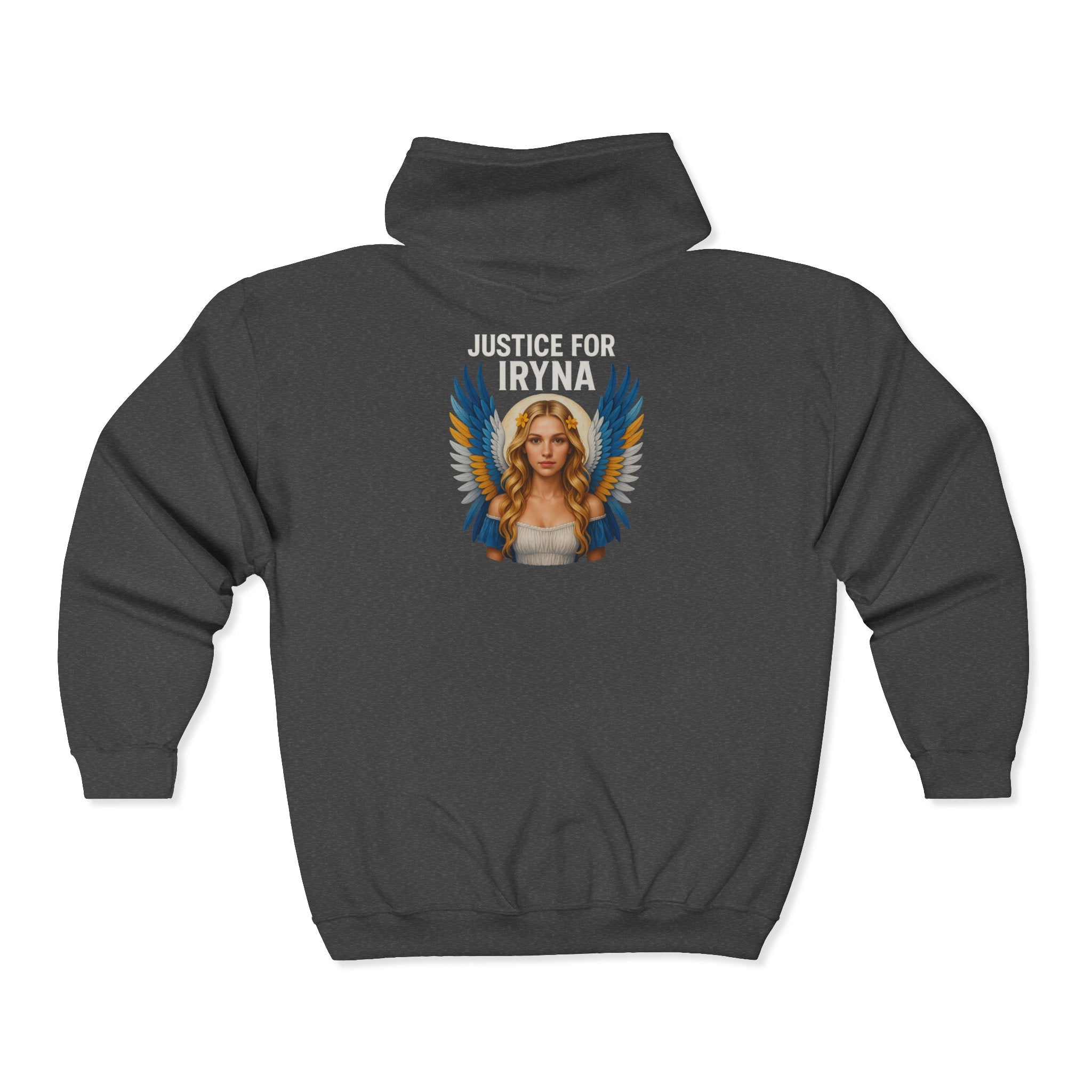 Justice for Iryna Hoodie, Justice for Iryna Full Zip Sweatshirt