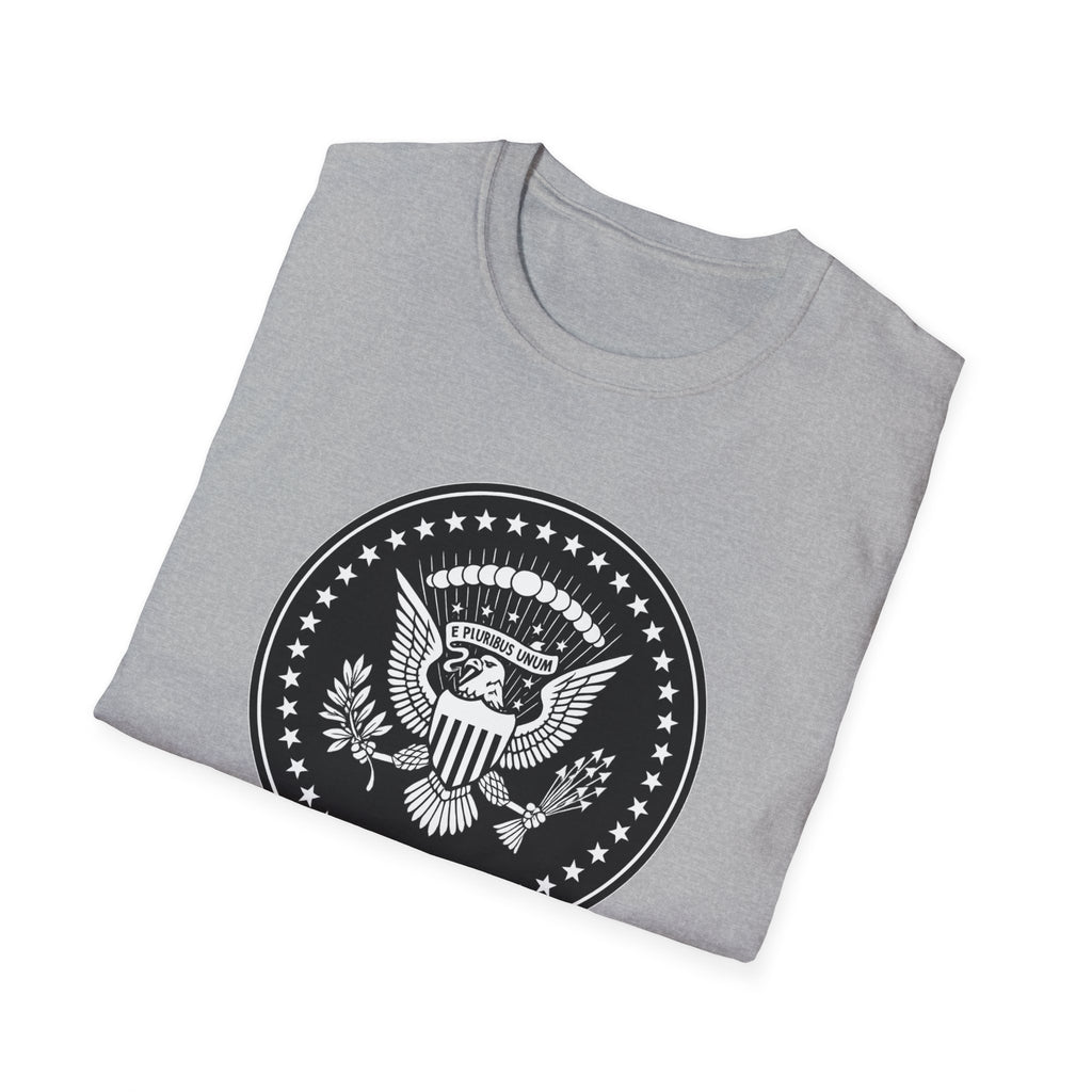American Eagle Presidential Seal Design Graphic Cotton T-Shirt