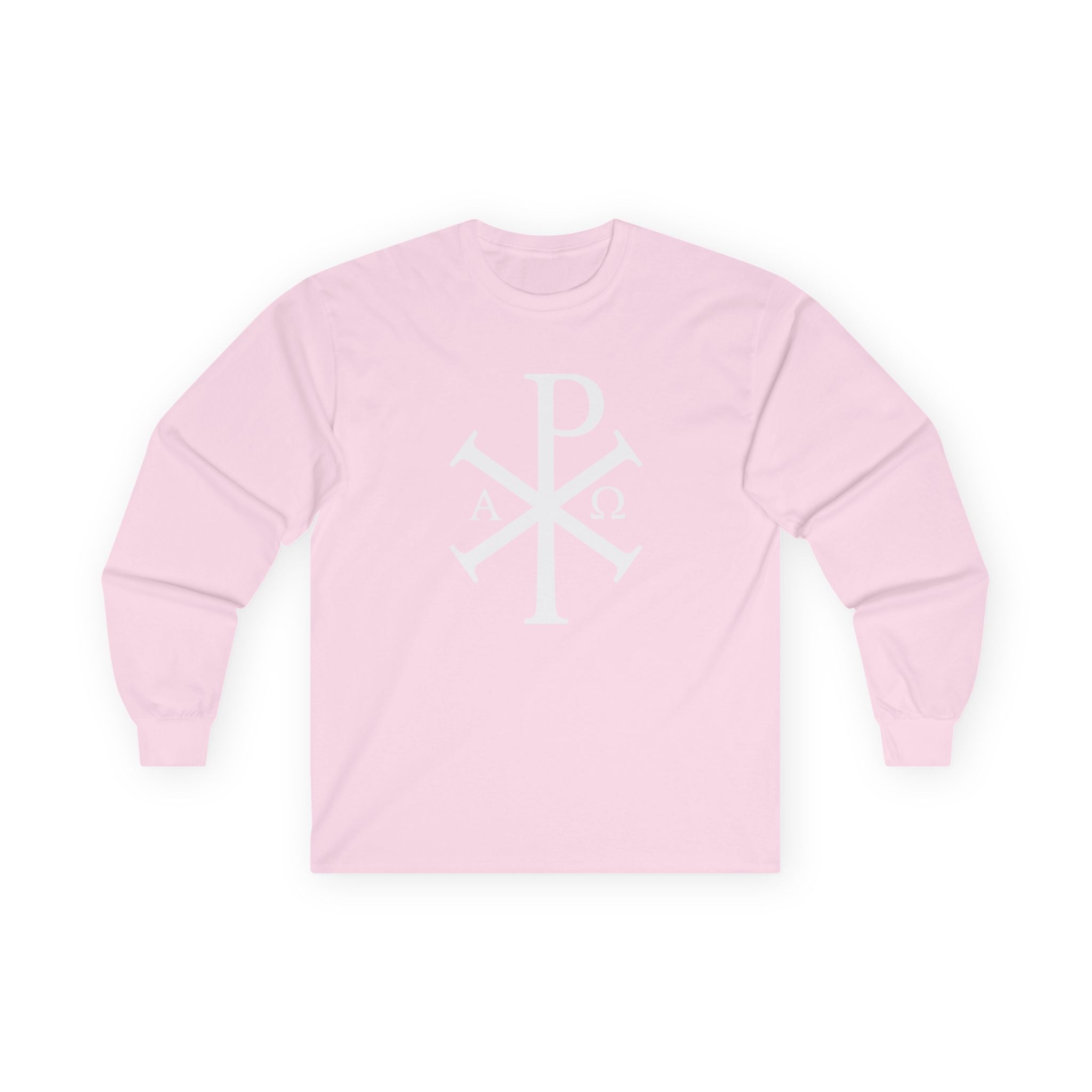 Stylish Long Sleeve T-Shirt with Pi Chi Rho Design