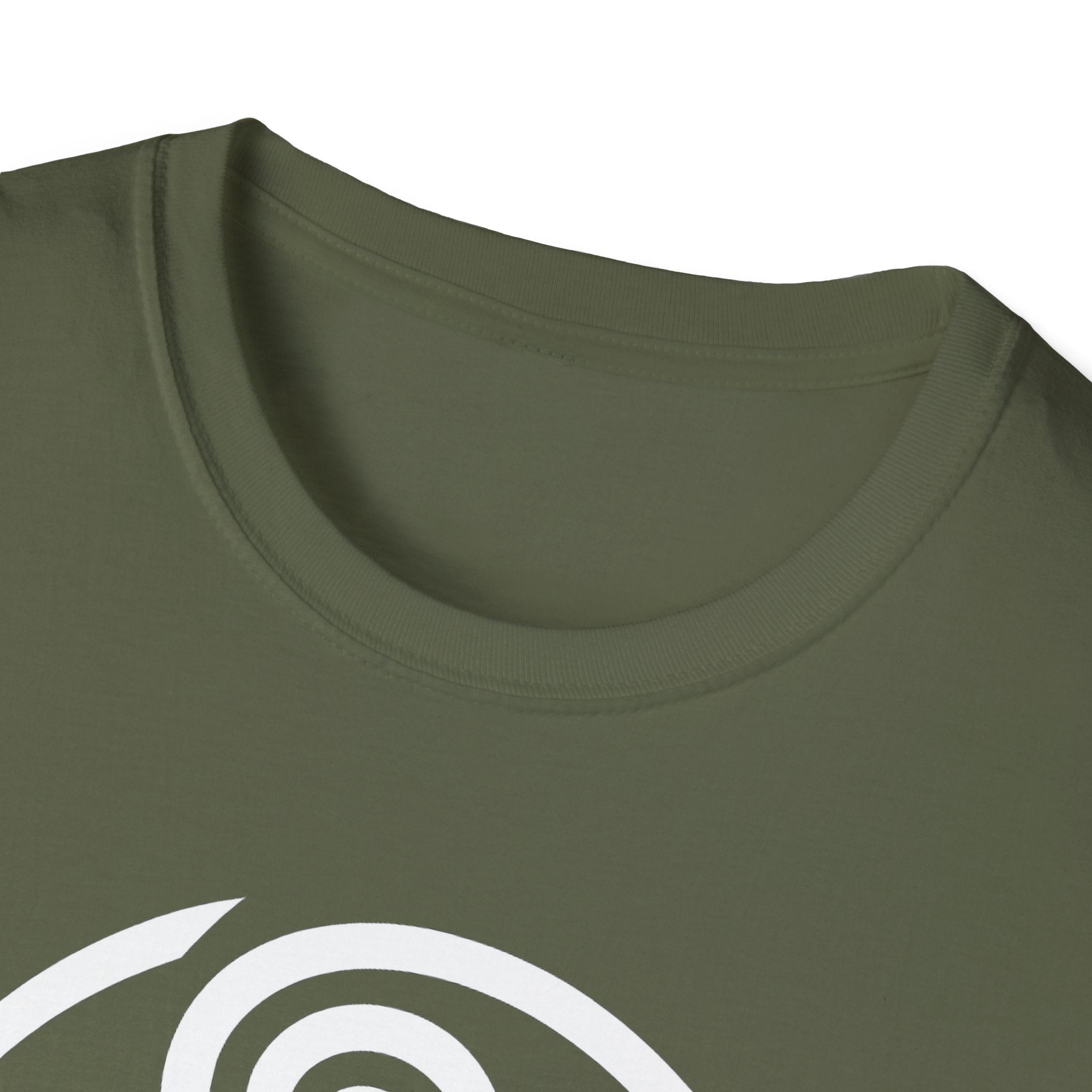 Celtic Spiral Triskele Symbol Alt Design White Unisex Tank Top