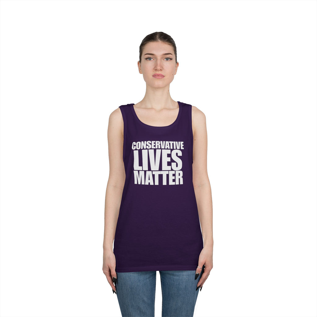 Conservative Lives Matter Heavy Cotton Tank Top