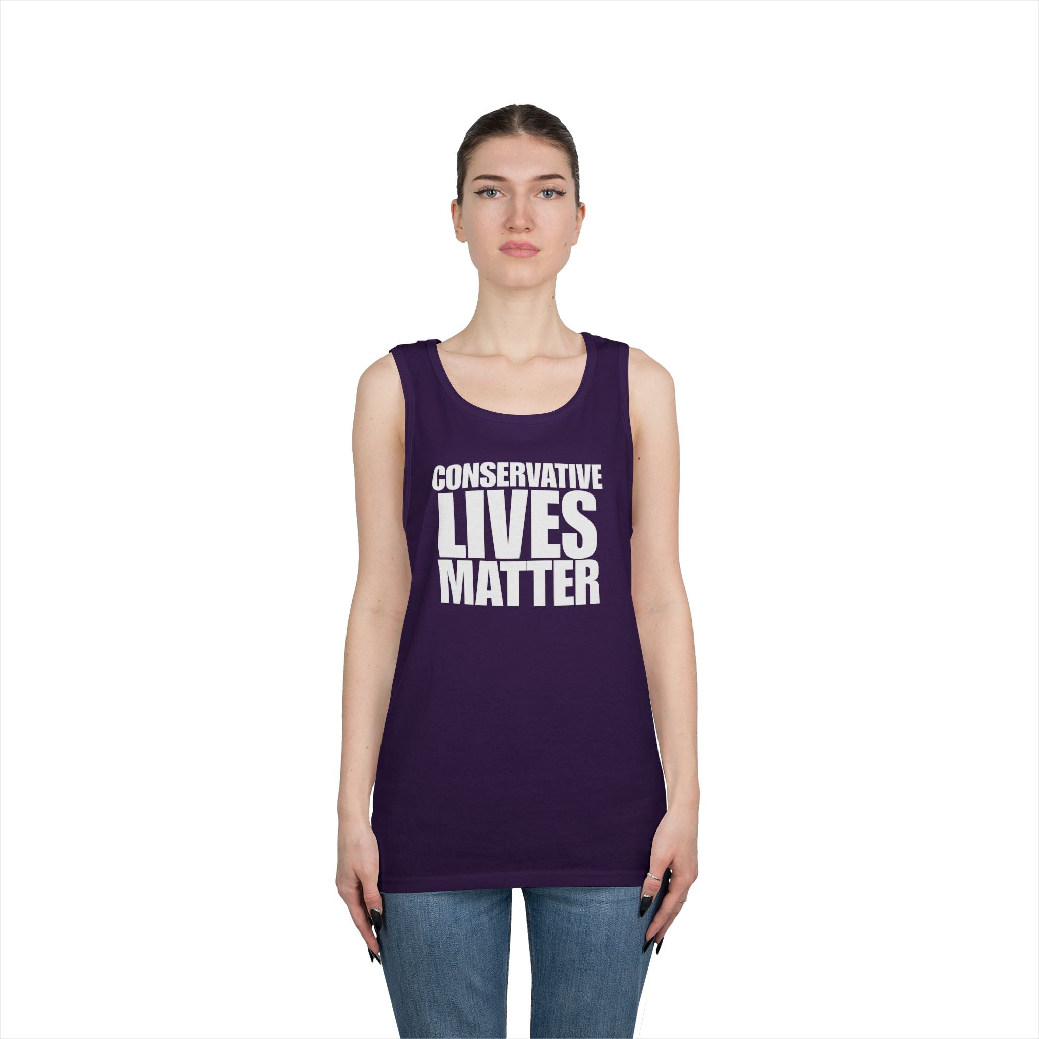 Conservative Lives Matter Heavy Cotton Tank Top