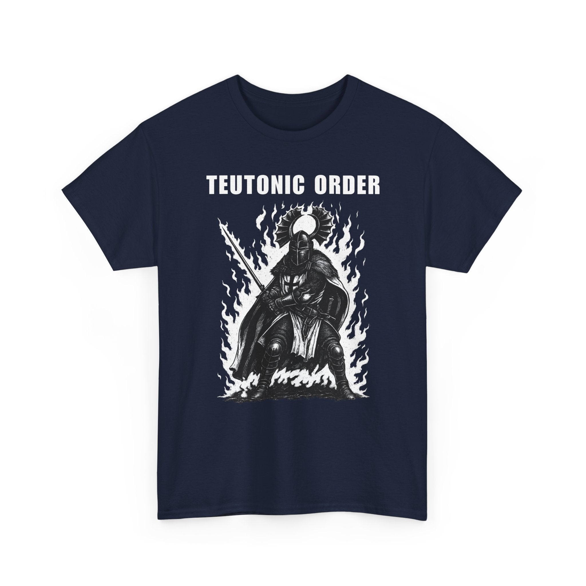 Teutonic Order Graphic Tee, Unisex Heavy Cotton Shirt