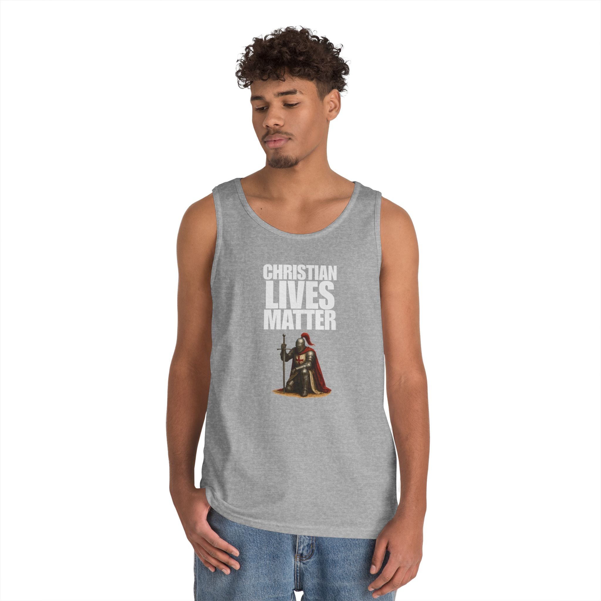 Christian Lives Matter Crusader Tank Top