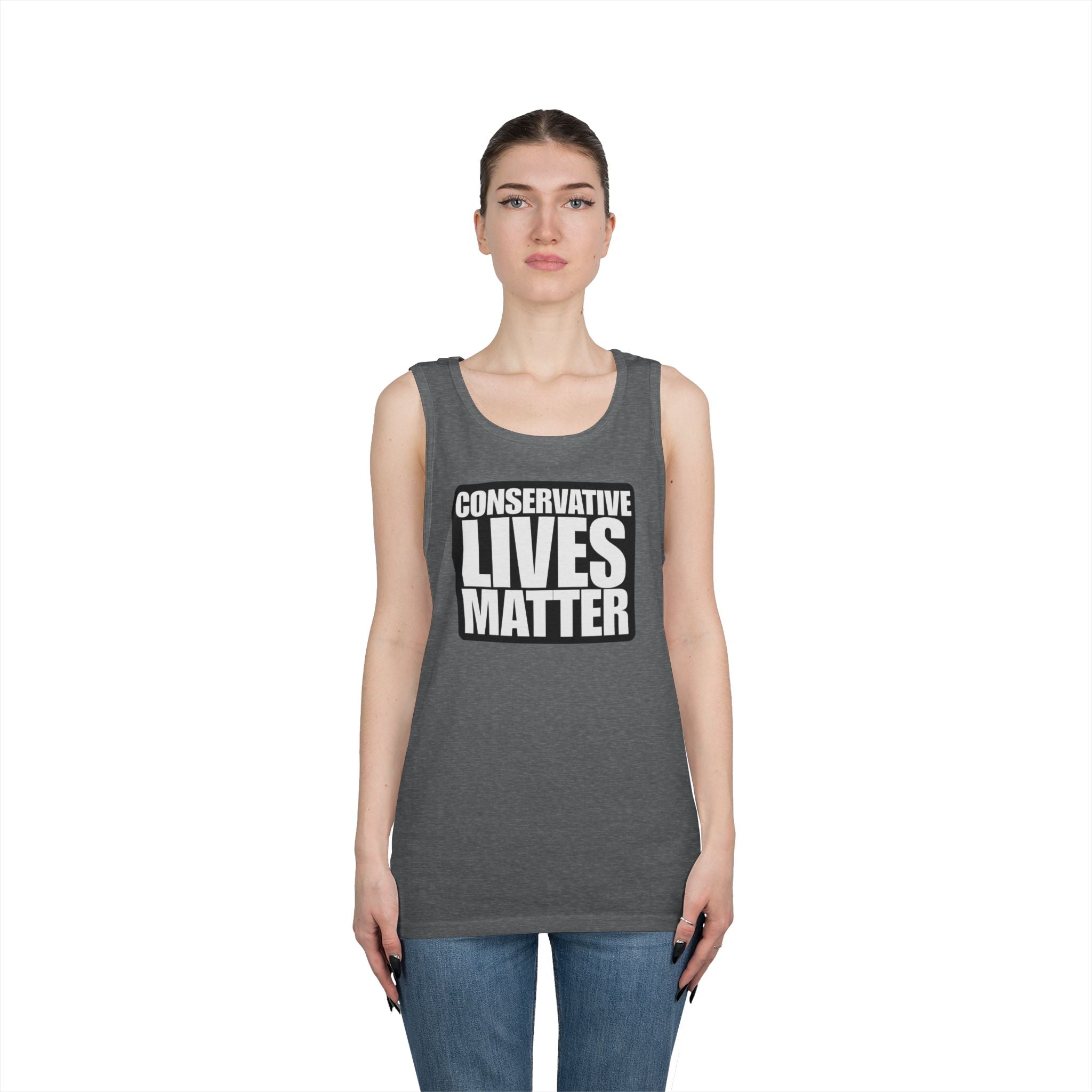 Conservative Lives Matter Alt Design Heavy Cotton Tank Top