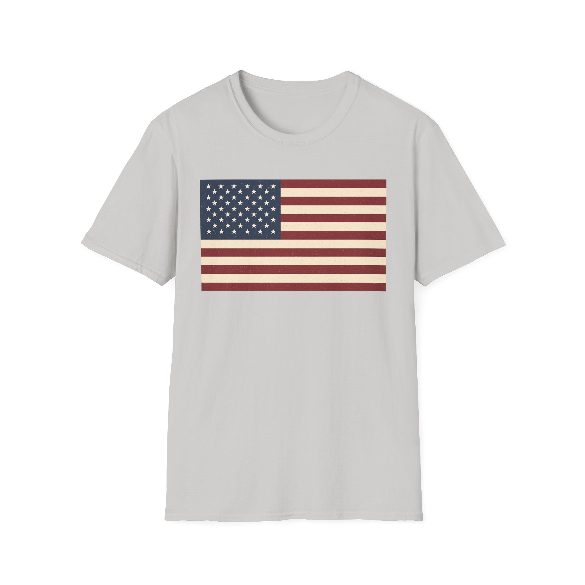 American Flag Softstyle Cotton Shirt T-Shirt