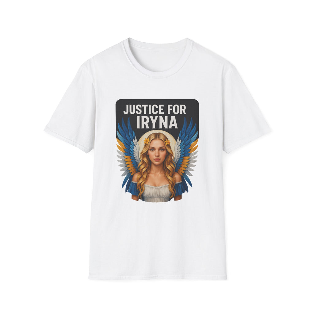Justice For Iryna T-Shirt | Unisex Softstyle Tee, Activism Apparel, Statement Shirt