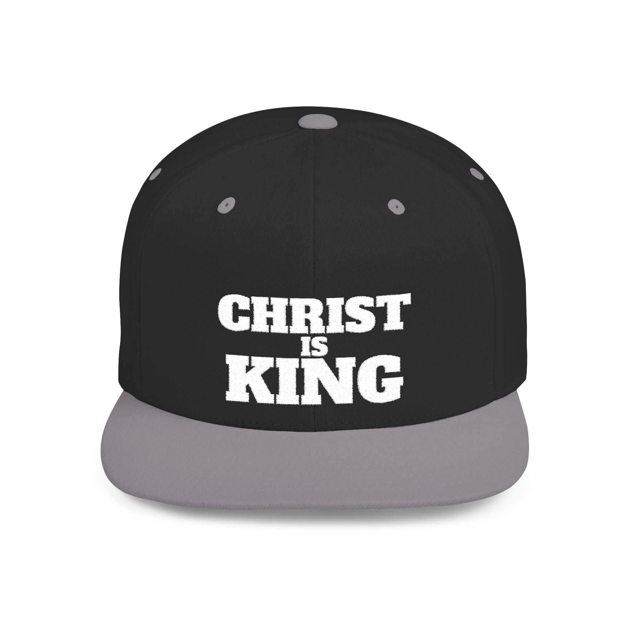 Christ is King Snapback Hat, Christ is King Flat Bill Cap
