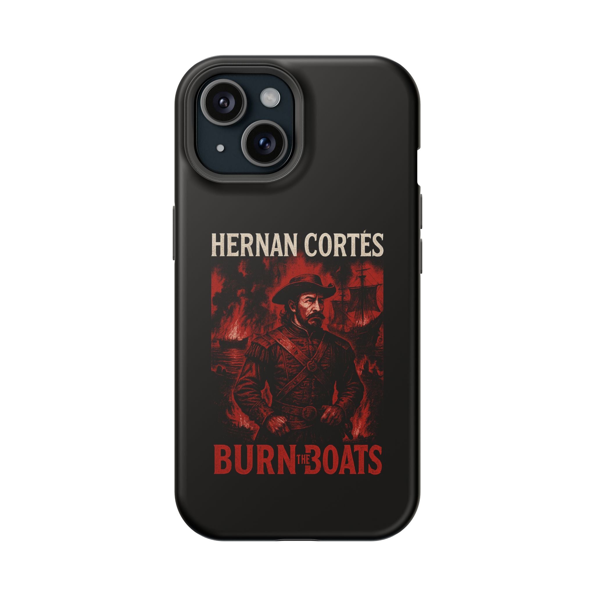 Hernan Cortes Impact-Resistant Magnetic Phone Case