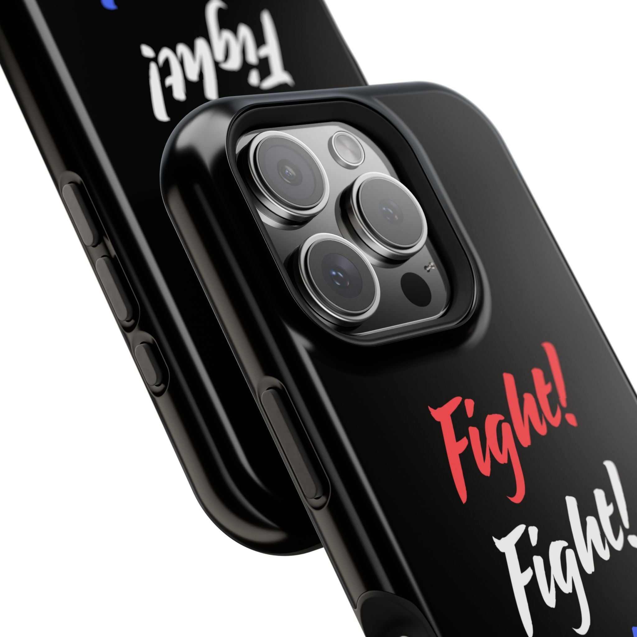Magnetic Phone Cases, Motivational Phone Cover, Fight! Fight! Fight! Case, Personalized Phone Accessory, Unique Gift for Fighters