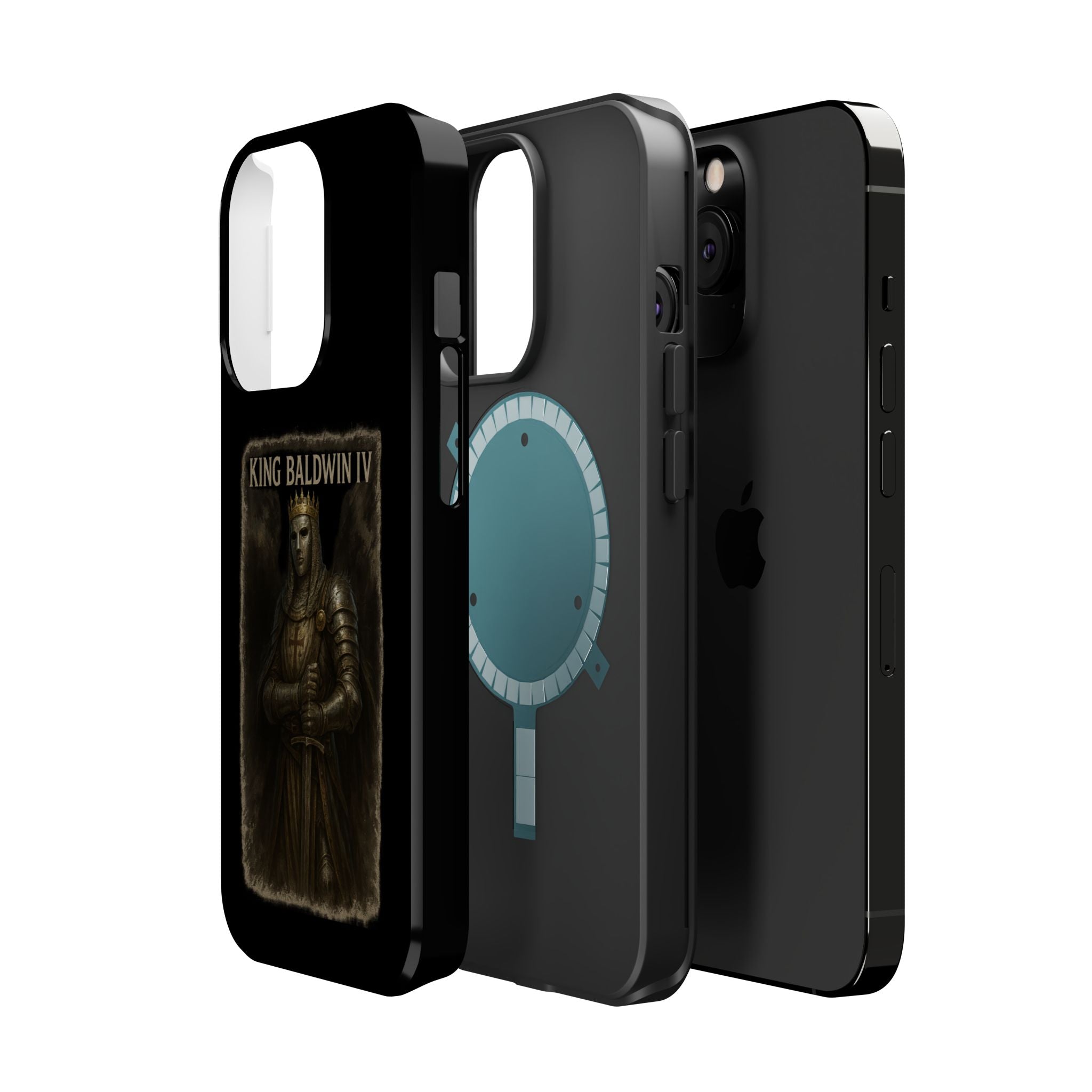 King Baldwin IV Impact-Resistant Magnetic Phone Case