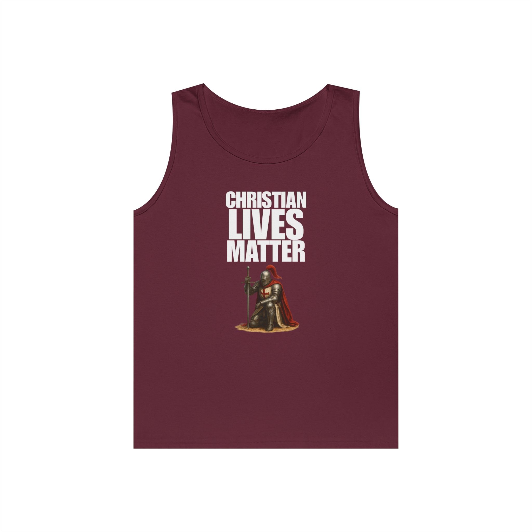 Christian Lives Matter Crusader Tank Top
