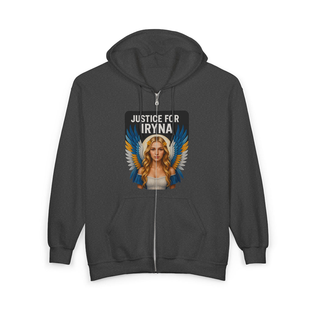 Justice for Iryna Zip Hoodie, Justice for Iryna Sweatshirt