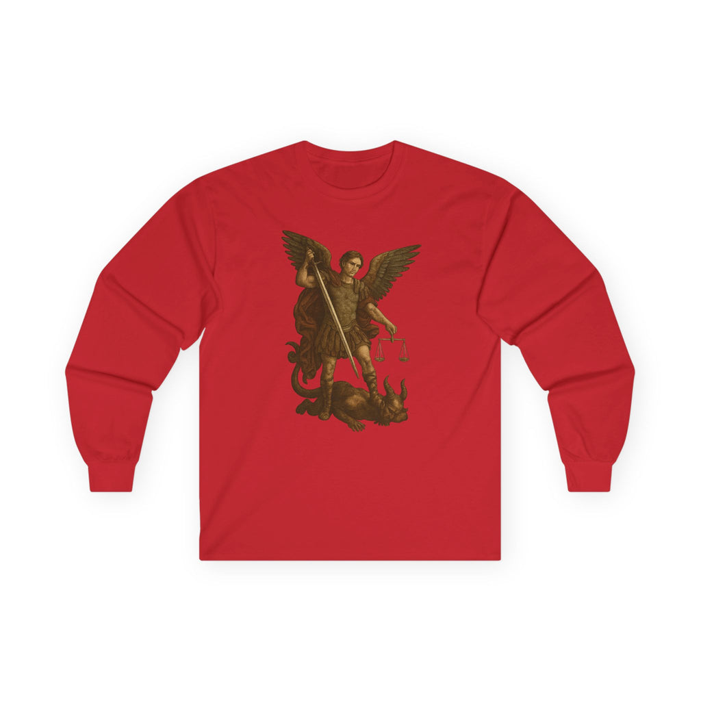 Michael the Archangel Graphic (Image Only) Long Sleeve Tee
