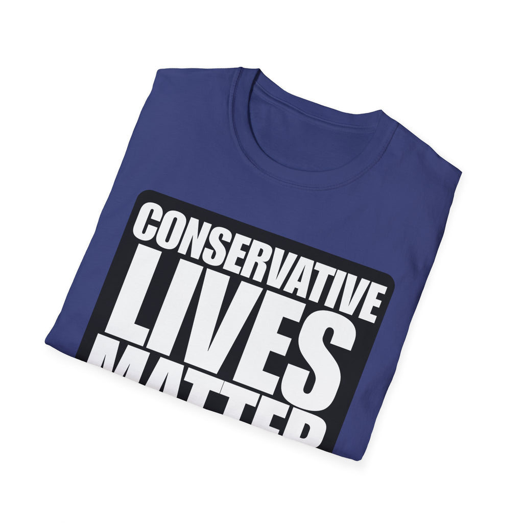 Conservative Lives Matter Alt Design Graphic Cotton T-Shirt