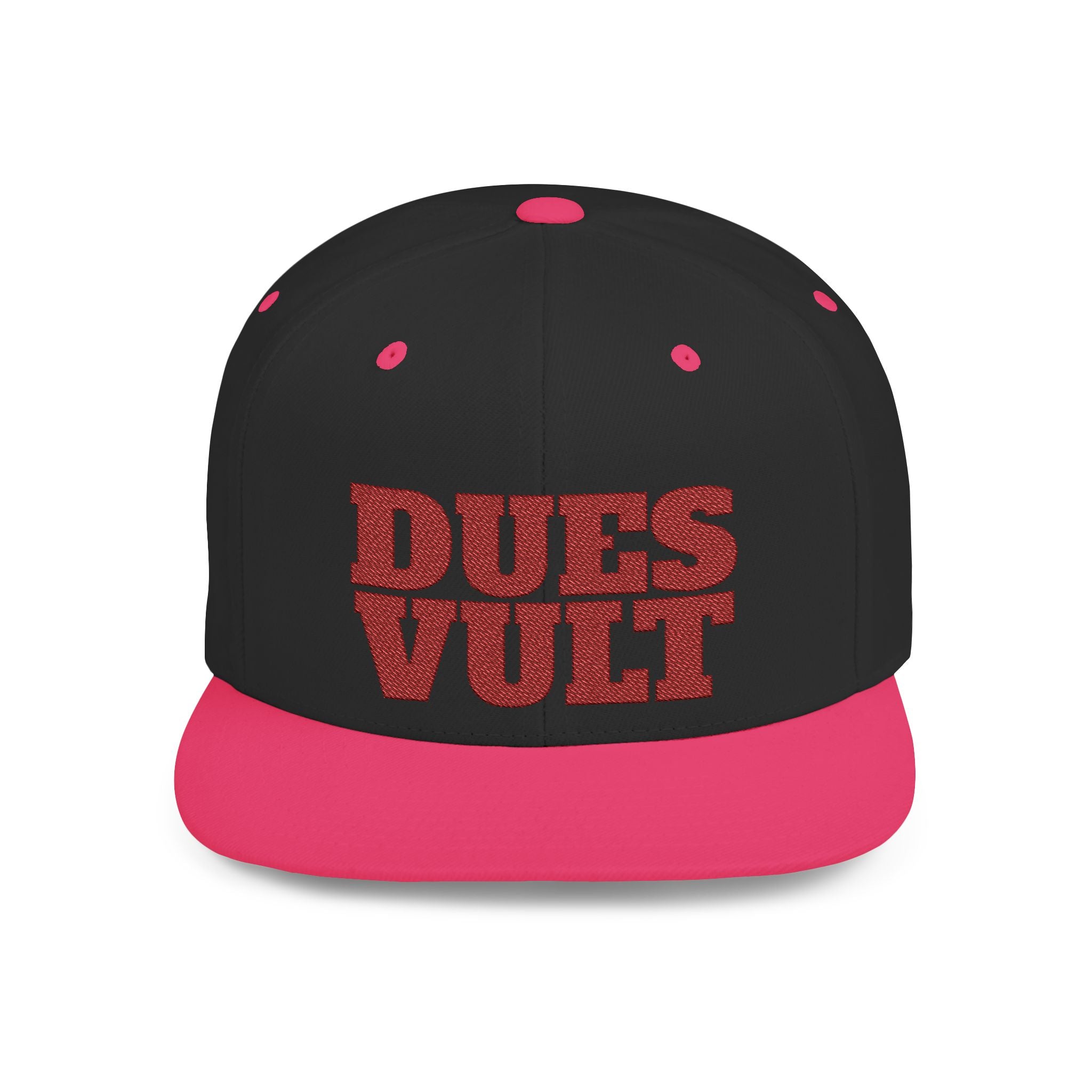 Dues Vult Flat Bill Snapback Hat