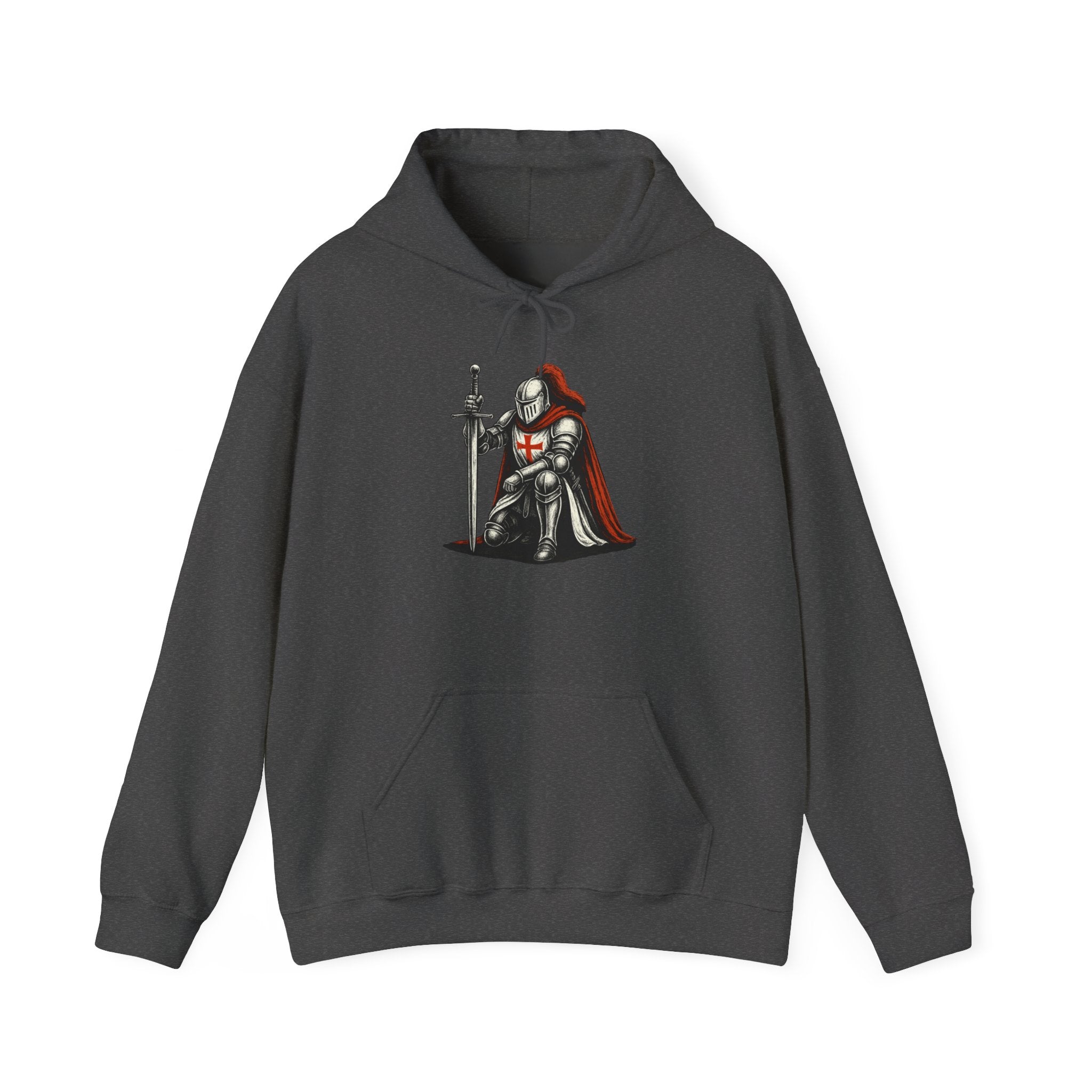Crusader Graphic Only Heavy Blend™ Hoodie Sweatshirt
