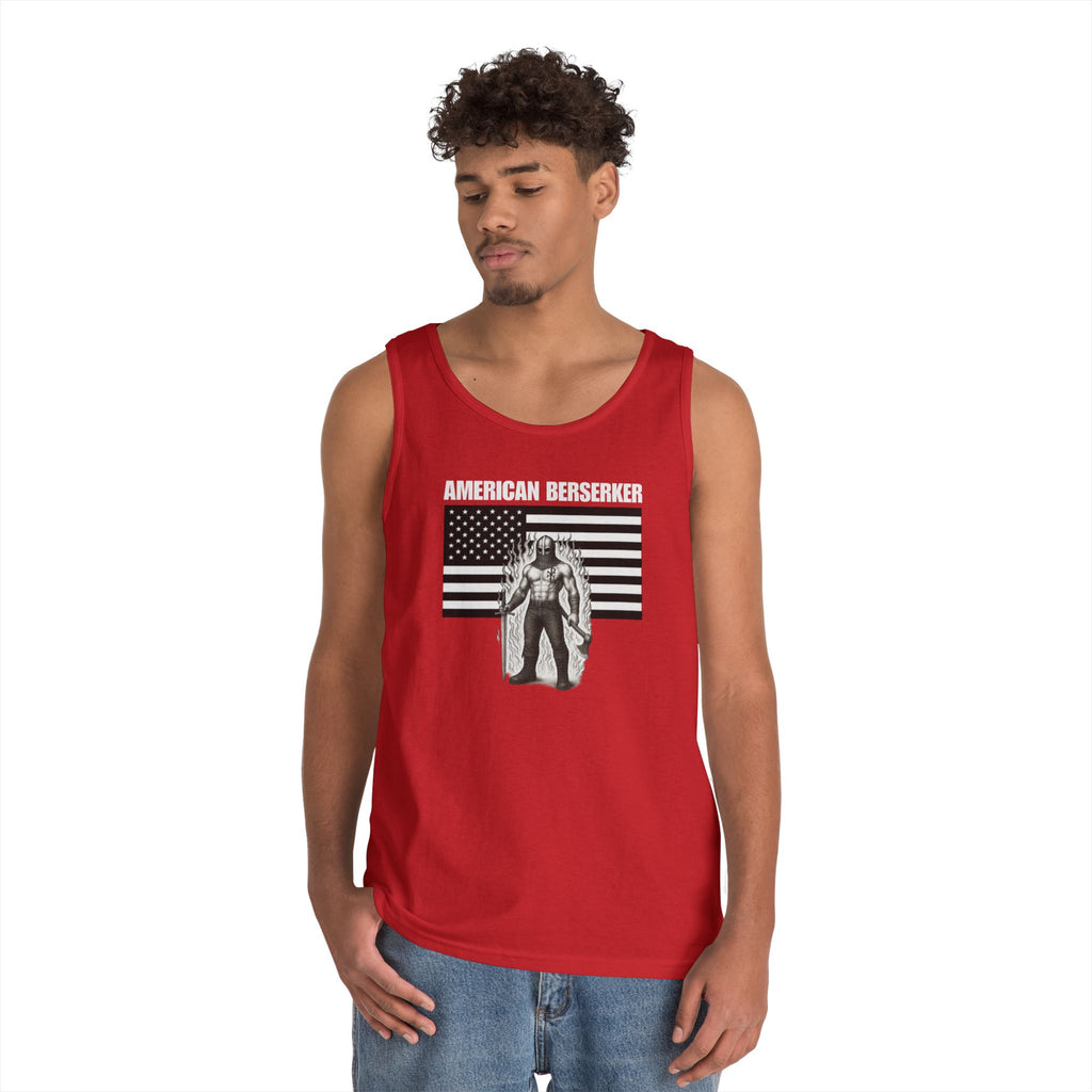 American Berserker Alt Design 3 Heavy Cotton Tank Top
