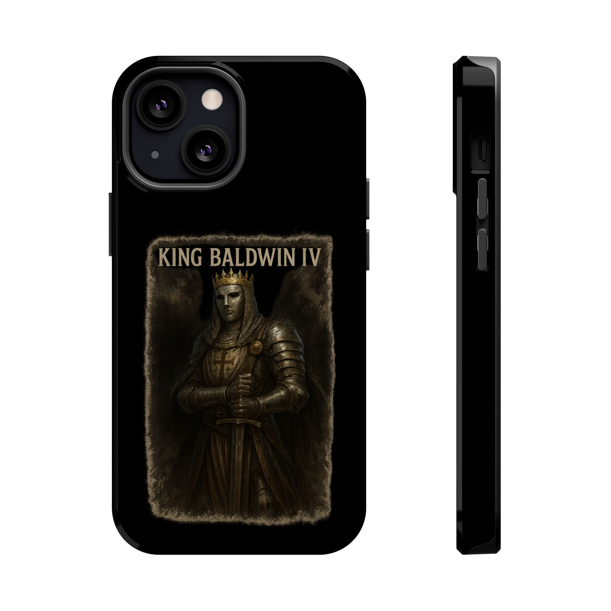 King Baldwin IV Impact-Resistant Magnetic Phone Case