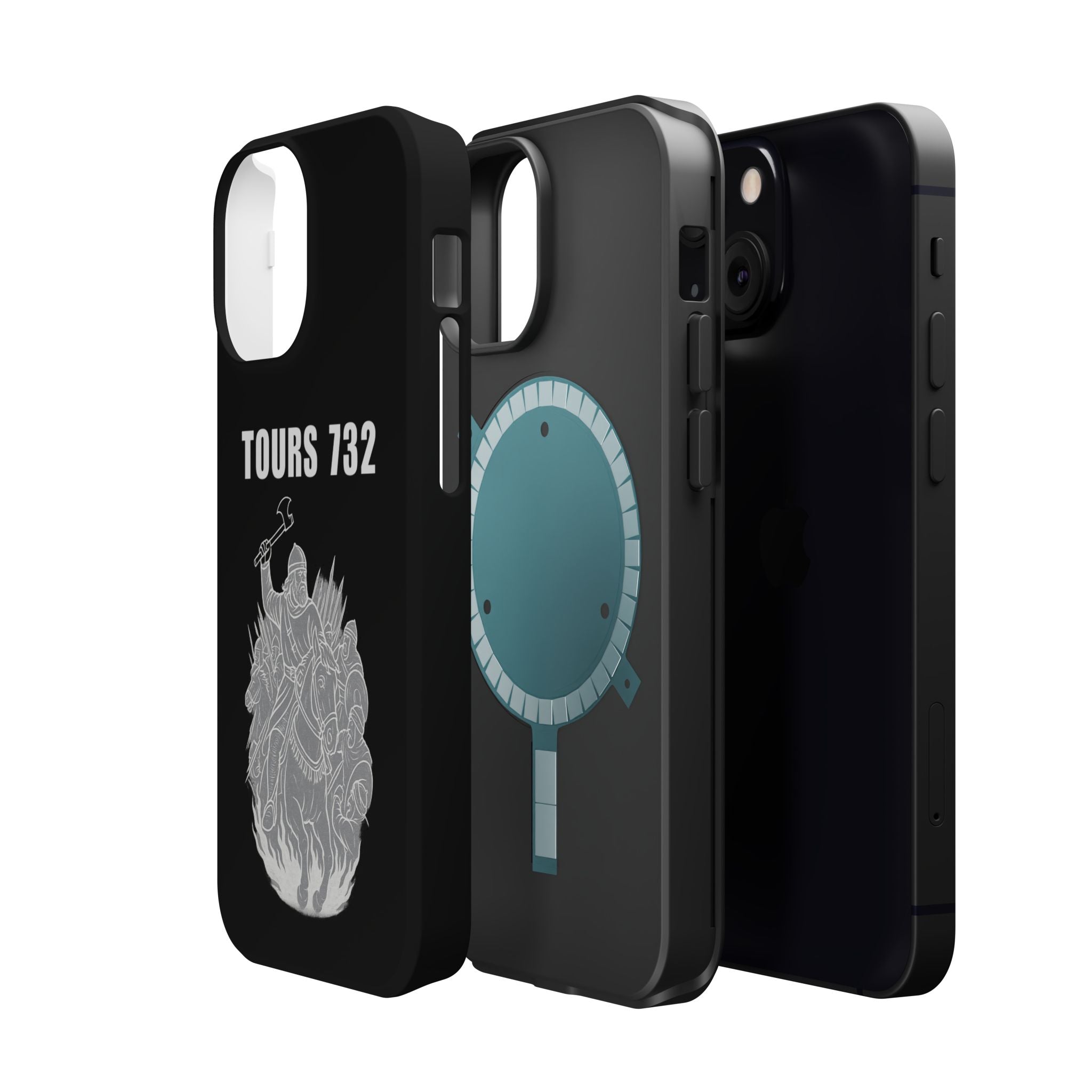 Battle of Tours Charles "The Hammer" Martel Magnetic Impact-Resistant Cases