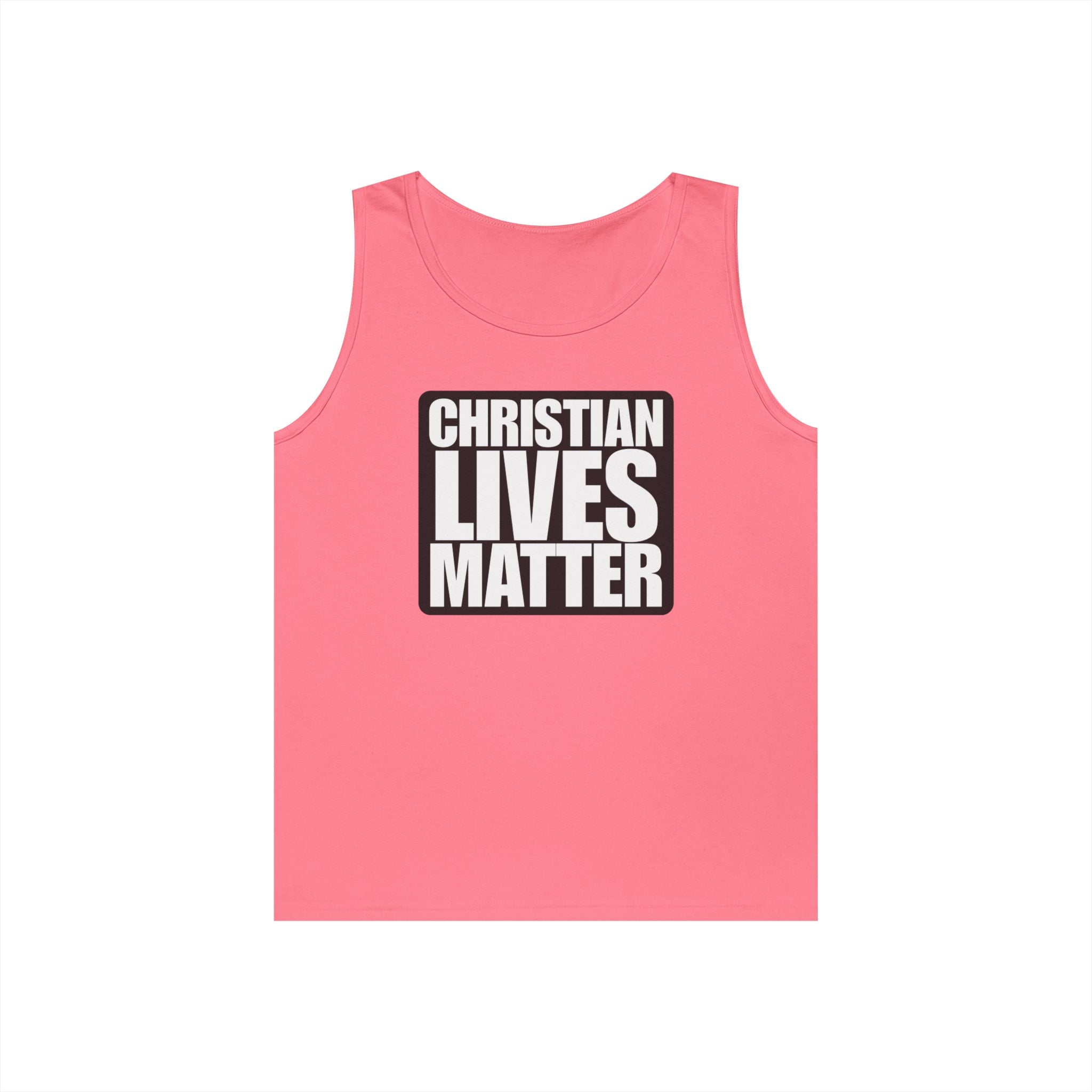 Christian Lives Matter Alt Design Heavy Cotton Tank Top