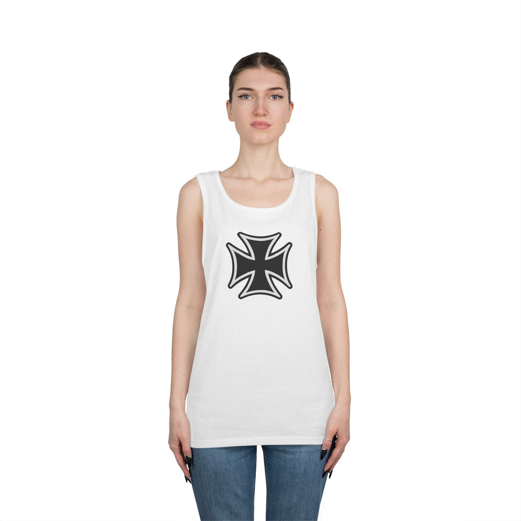 Teutonic Cross Heavy Cotton Tank Top