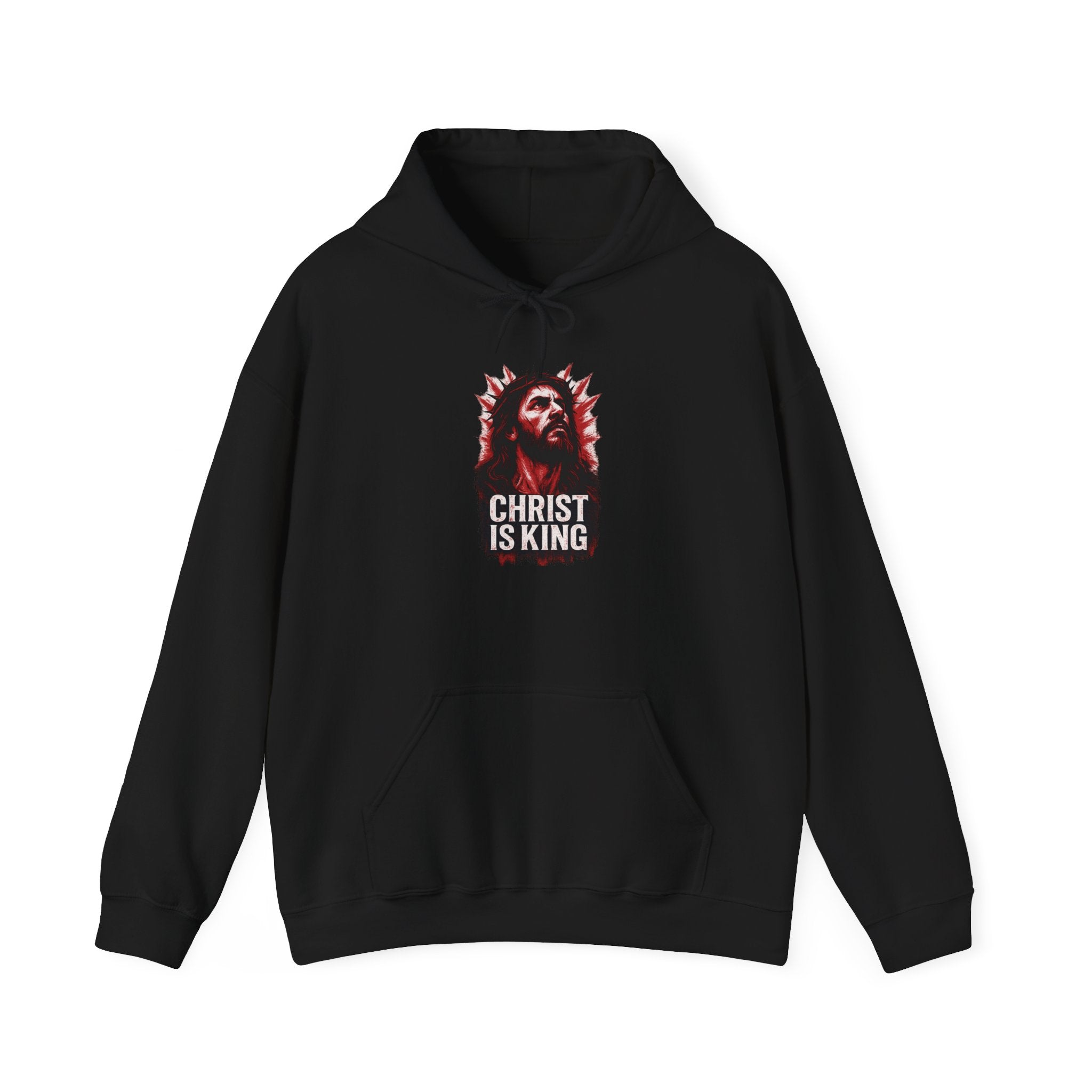 Christ Is King Hooded Sweatshirt, Christ Is King Sweatshirt