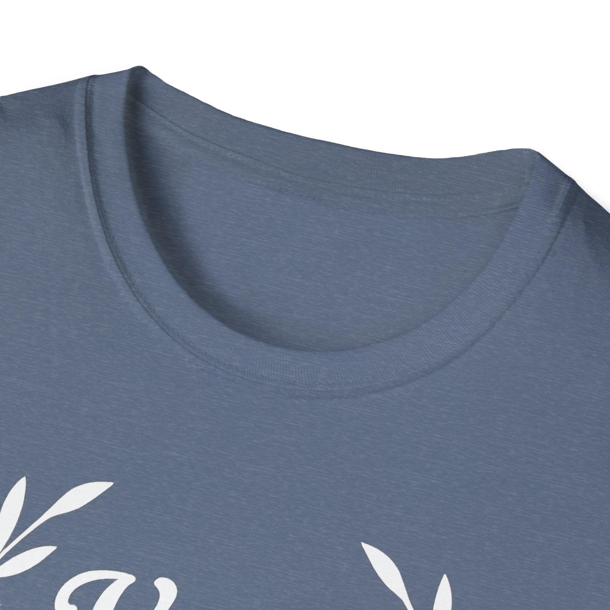 Veni Vidi Vici White Text Unisex  Softstyle T-Shirt