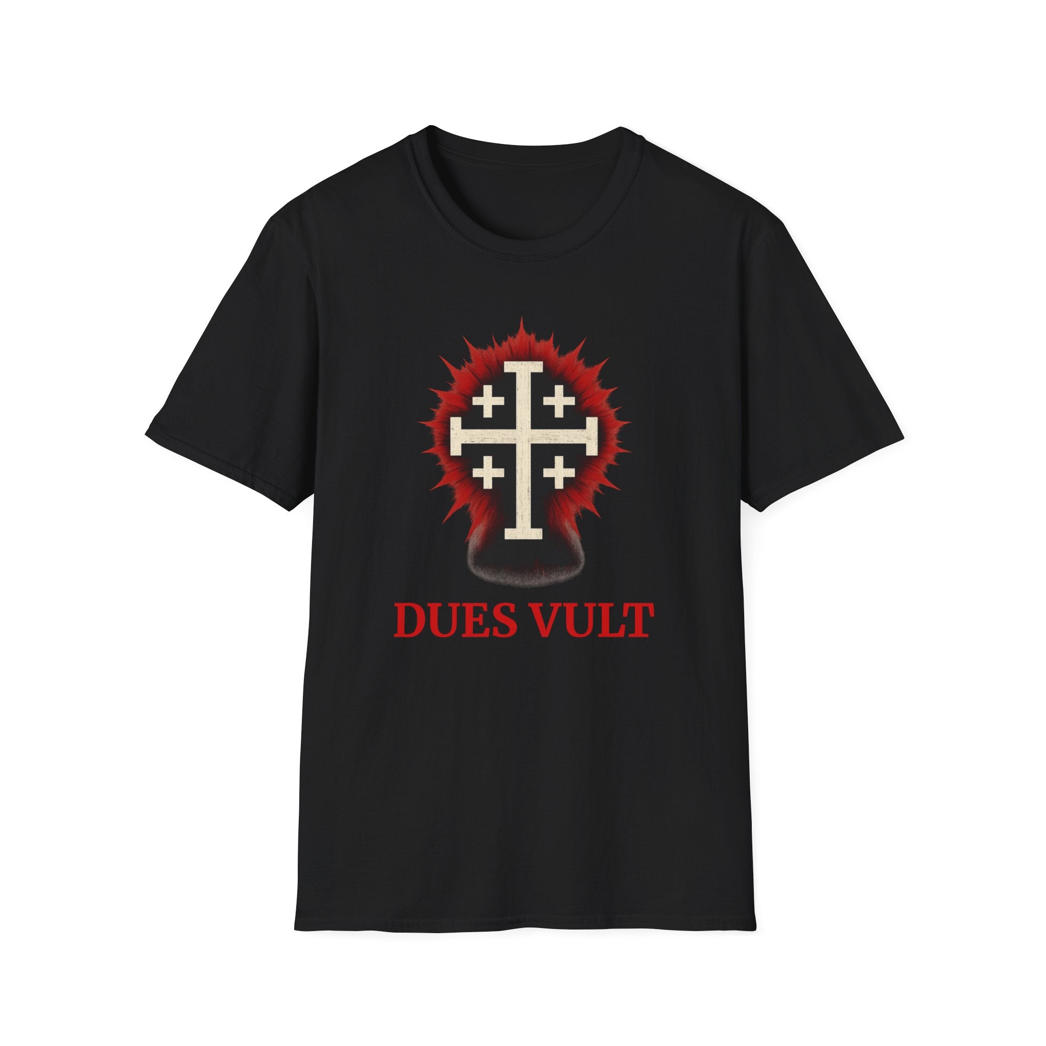 Dues Vult Unisex Softstyle Graphic T-Shirt