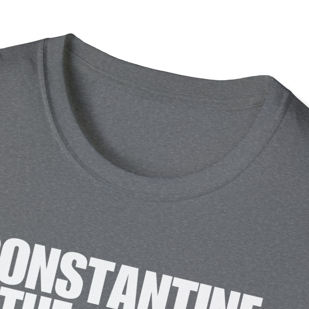 Constantine the Great Alt Design Softstyle Cotton Shirt T-Shirt