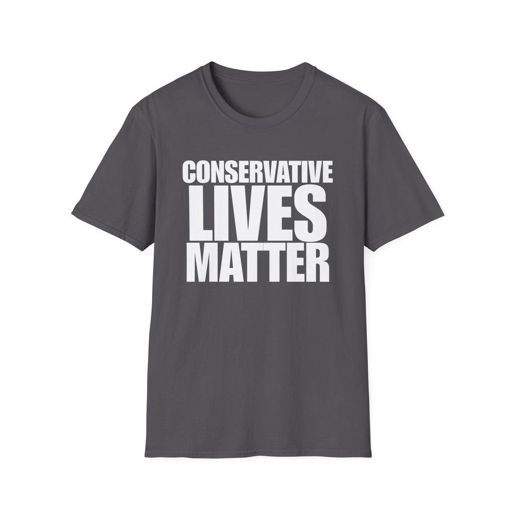Conservative Lives Matter Graphic Cotton T-Shirt