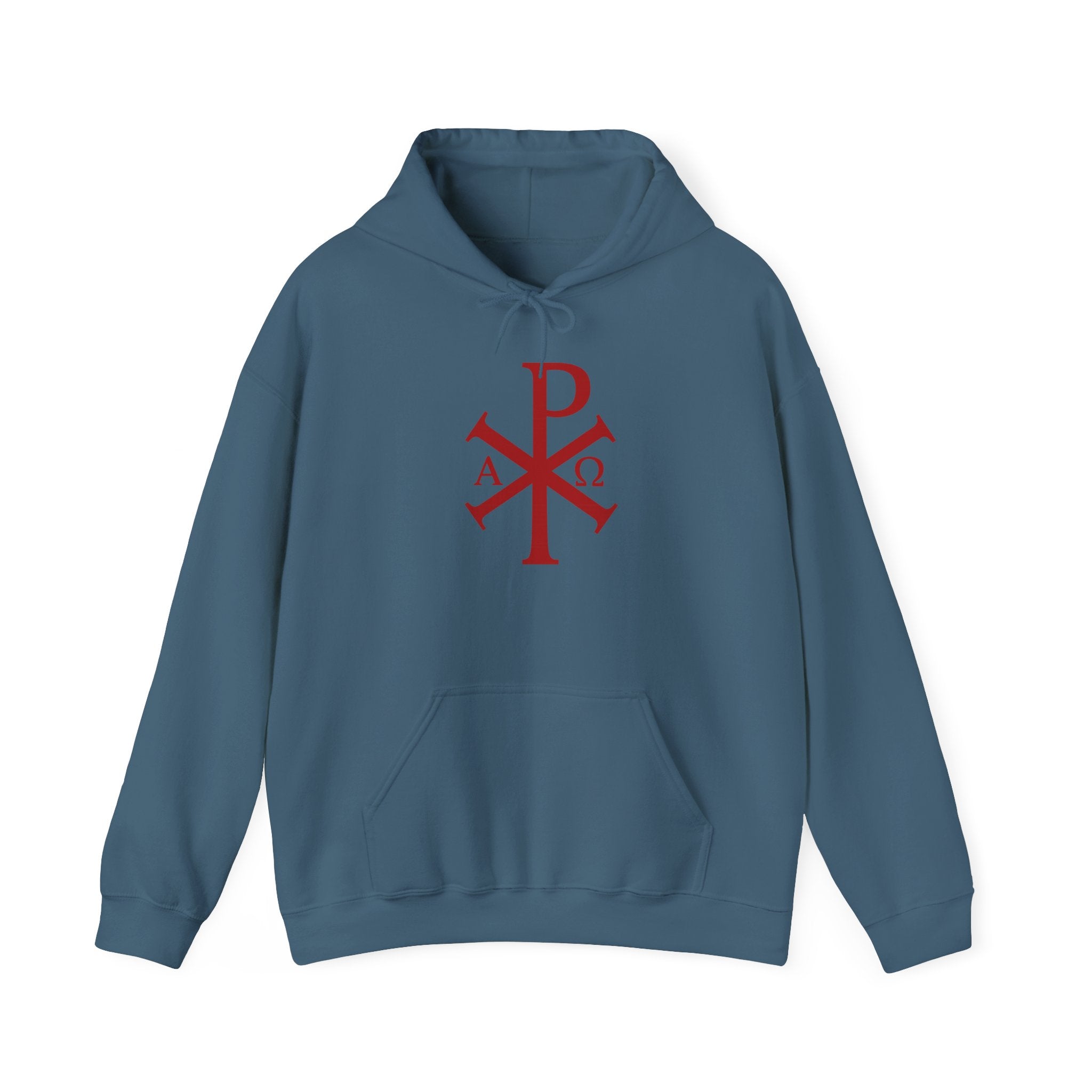 Pi Chi Rho Red Design Graphic Pull Over Hoodie Sweatshirt