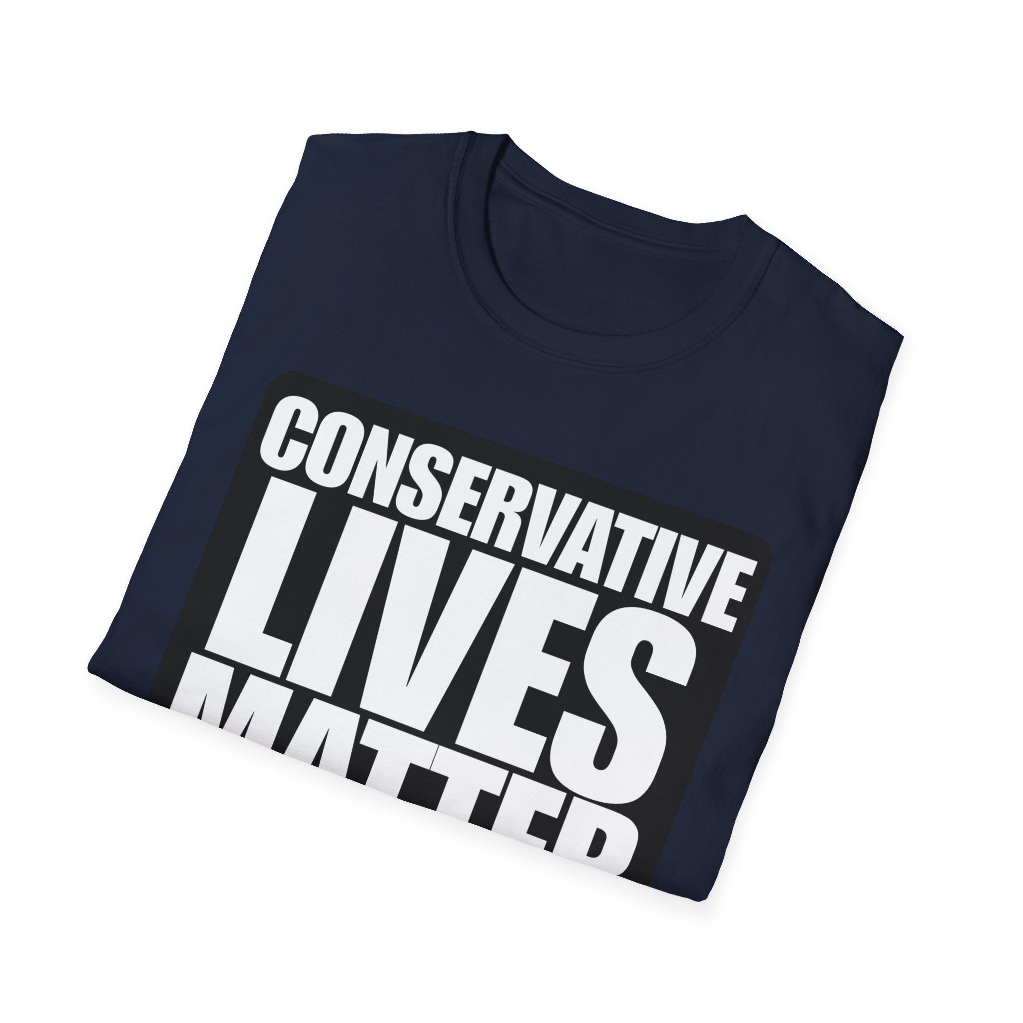 Conservative Lives Matter Alt Design Graphic Cotton T-Shirt
