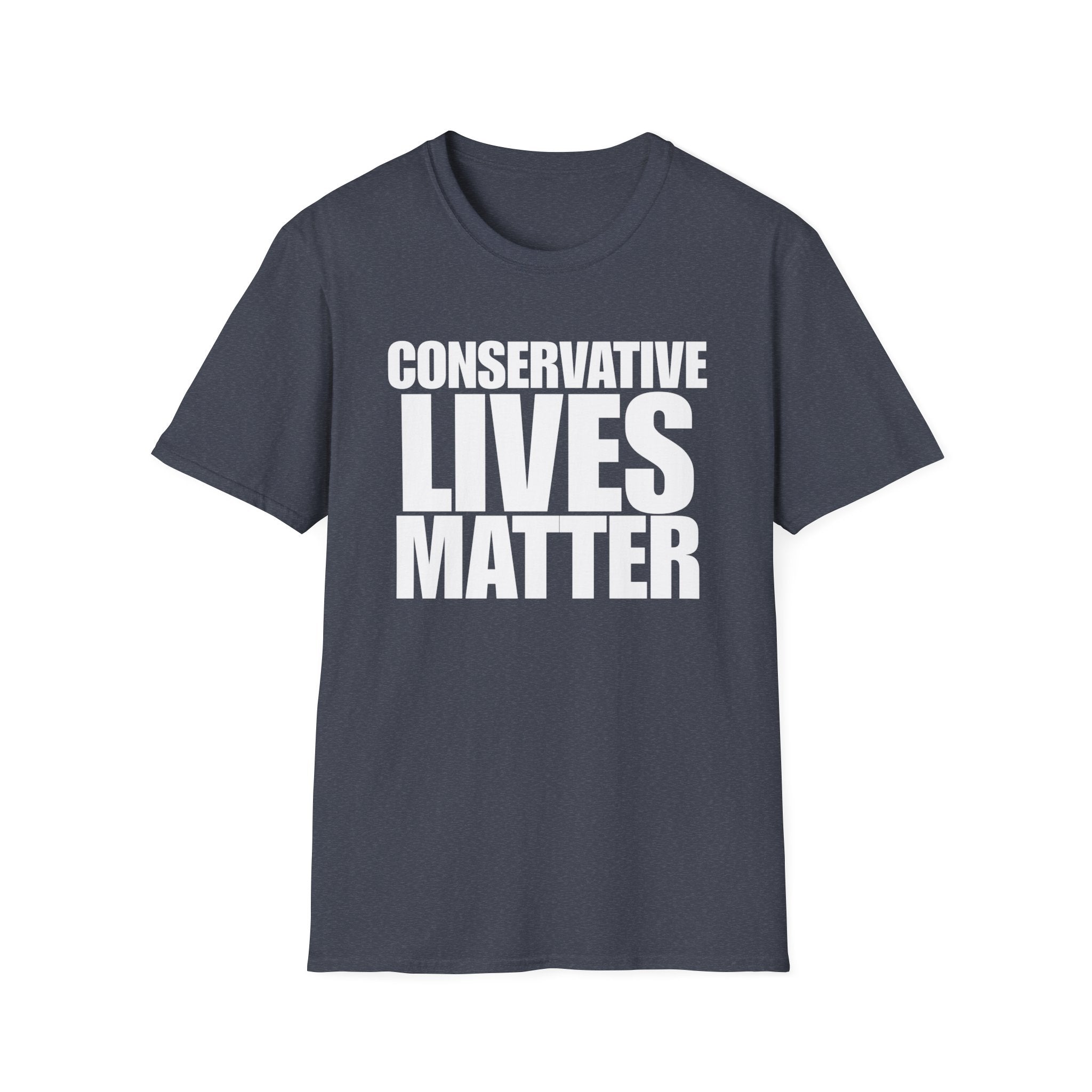 Conservative Lives Matter Graphic Cotton T-Shirt