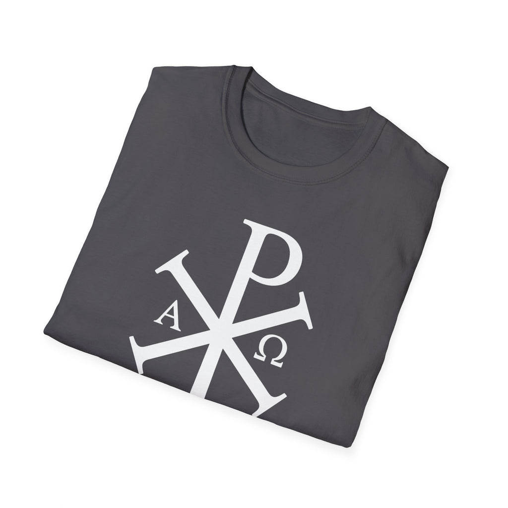 Pi Chi Rho White Design Graphic Softstyle T-Shirt