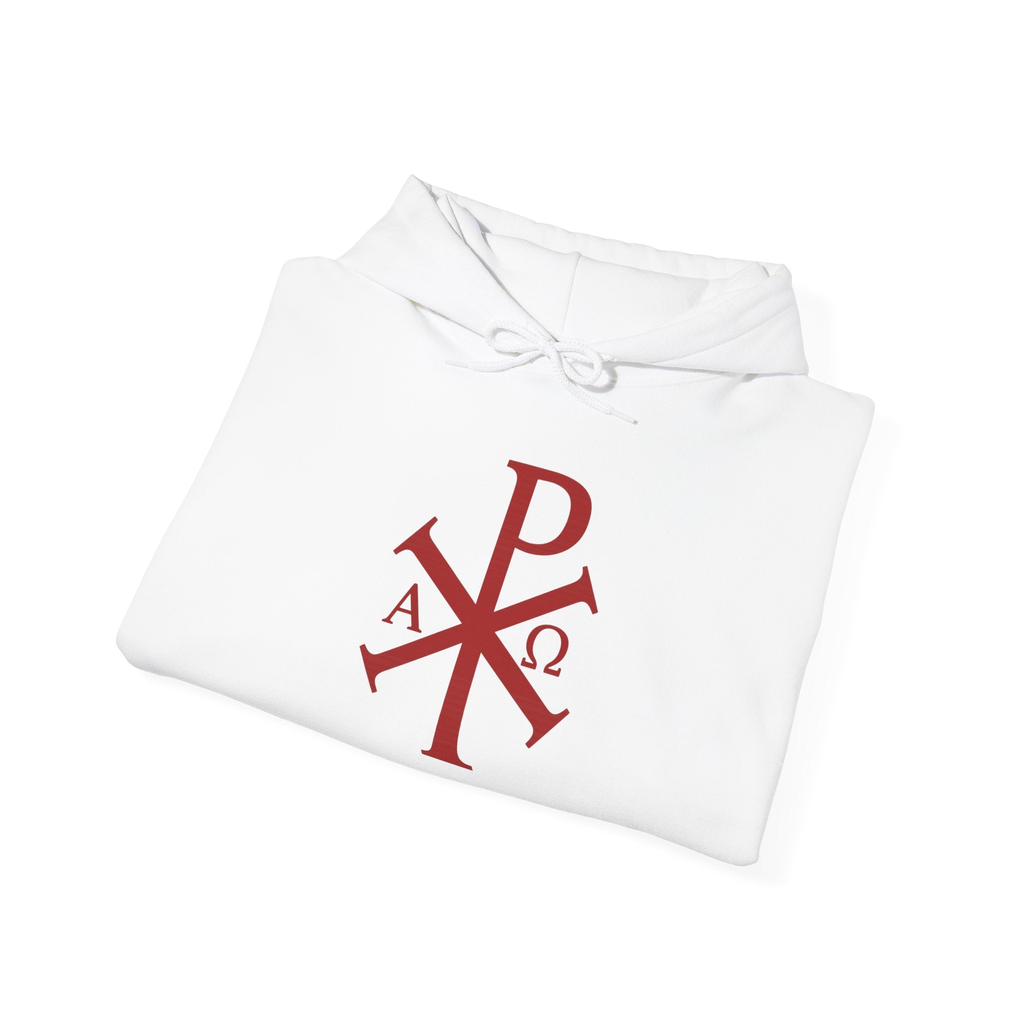 Pi Chi Rho Red Design Graphic Pull Over Hoodie Sweatshirt