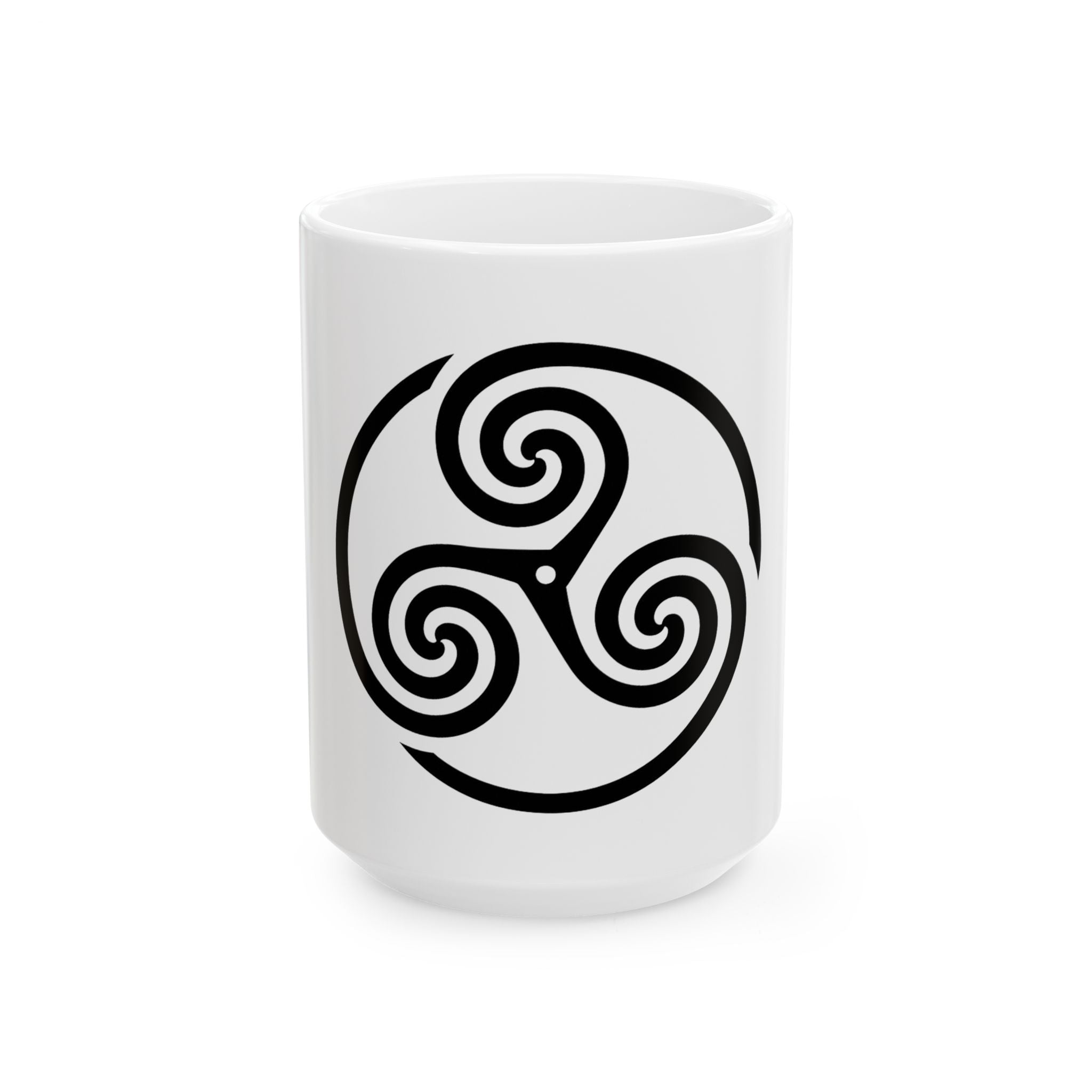 Celtic Triskele Trinity Symbol Ceramic Mug