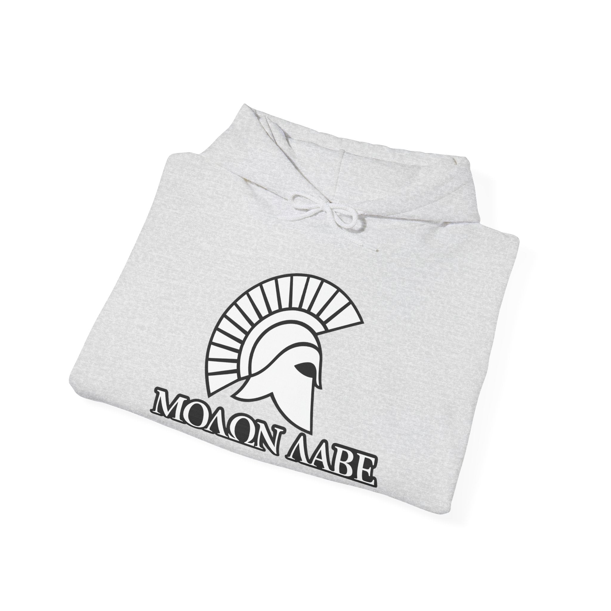 Molon Labe "Come and Take It!" in Greek Pull Over Hoodie Sweatshirt