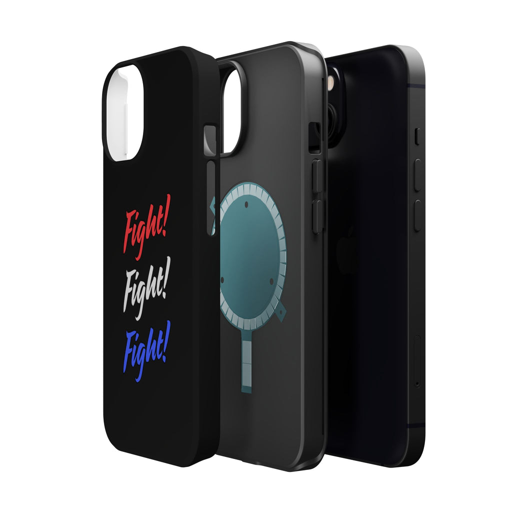 Magnetic Phone Cases, Motivational Phone Cover, Fight! Fight! Fight! Case, Personalized Phone Accessory, Unique Gift for Fighters