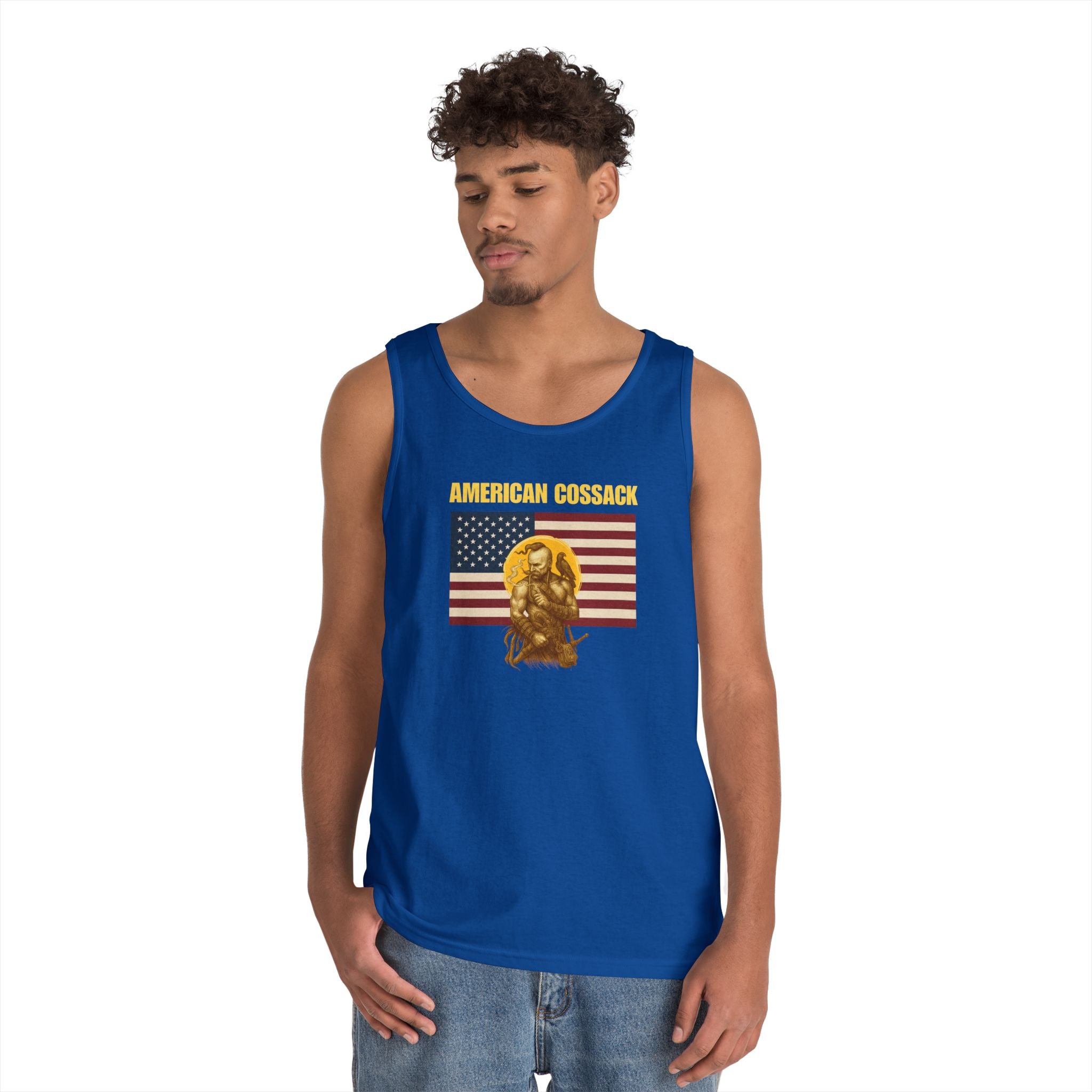 American Cossack Heavy Cotton Tank Top